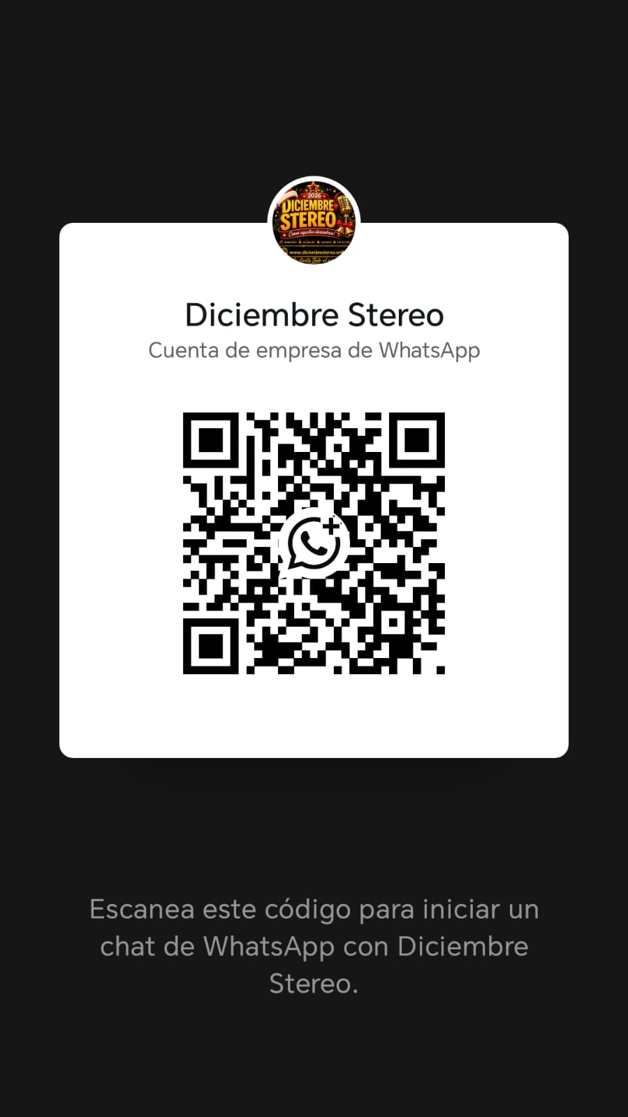 Código QR de WhatsApp